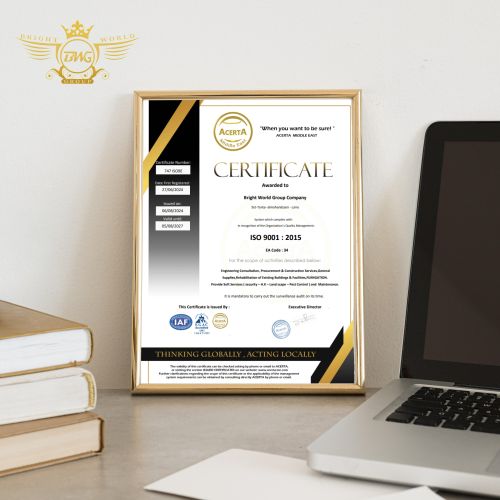 ISO 9001: Quality Management System Certification