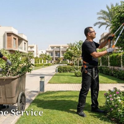 خدمة تنسيق وتجميل الحدائق